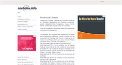 Desktop Screenshot of cordoba.info
